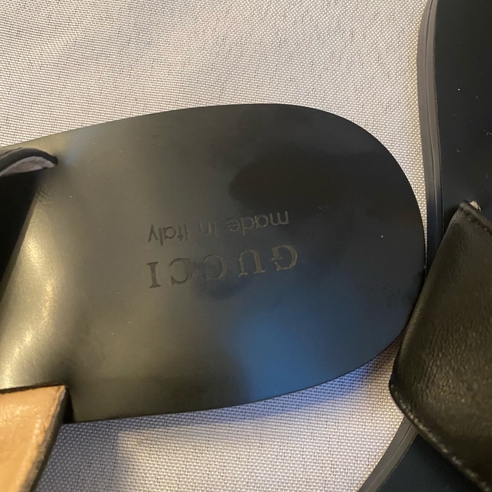 Gucci Leather Sandals